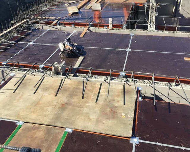 Grüne Schalungssystem