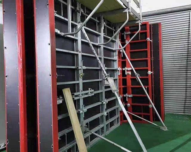 Grüne Schalungssystem