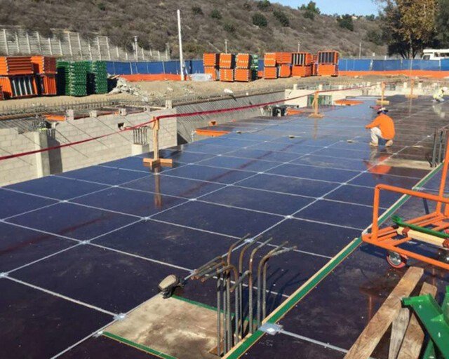 Grüne Schalungssystem