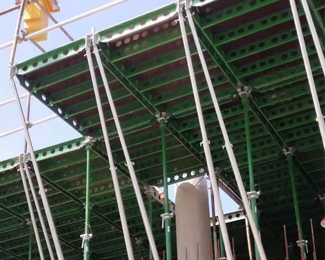 Grüne Schalungssystem